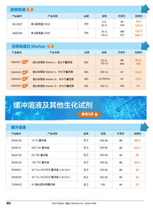 分子生物學(xué)甄選產(chǎn)品促銷專輯 生工生物生命科學(xué)產(chǎn)品與技術(shù)服務(wù)